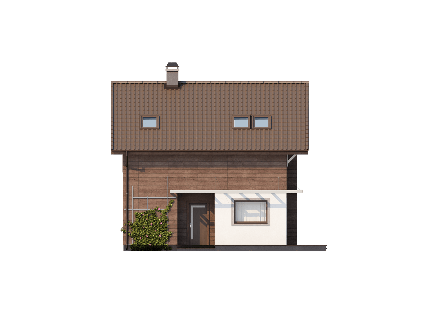 DP-800 126 m² ÇİFT KATLI ÇELİK EV - Görsel 2