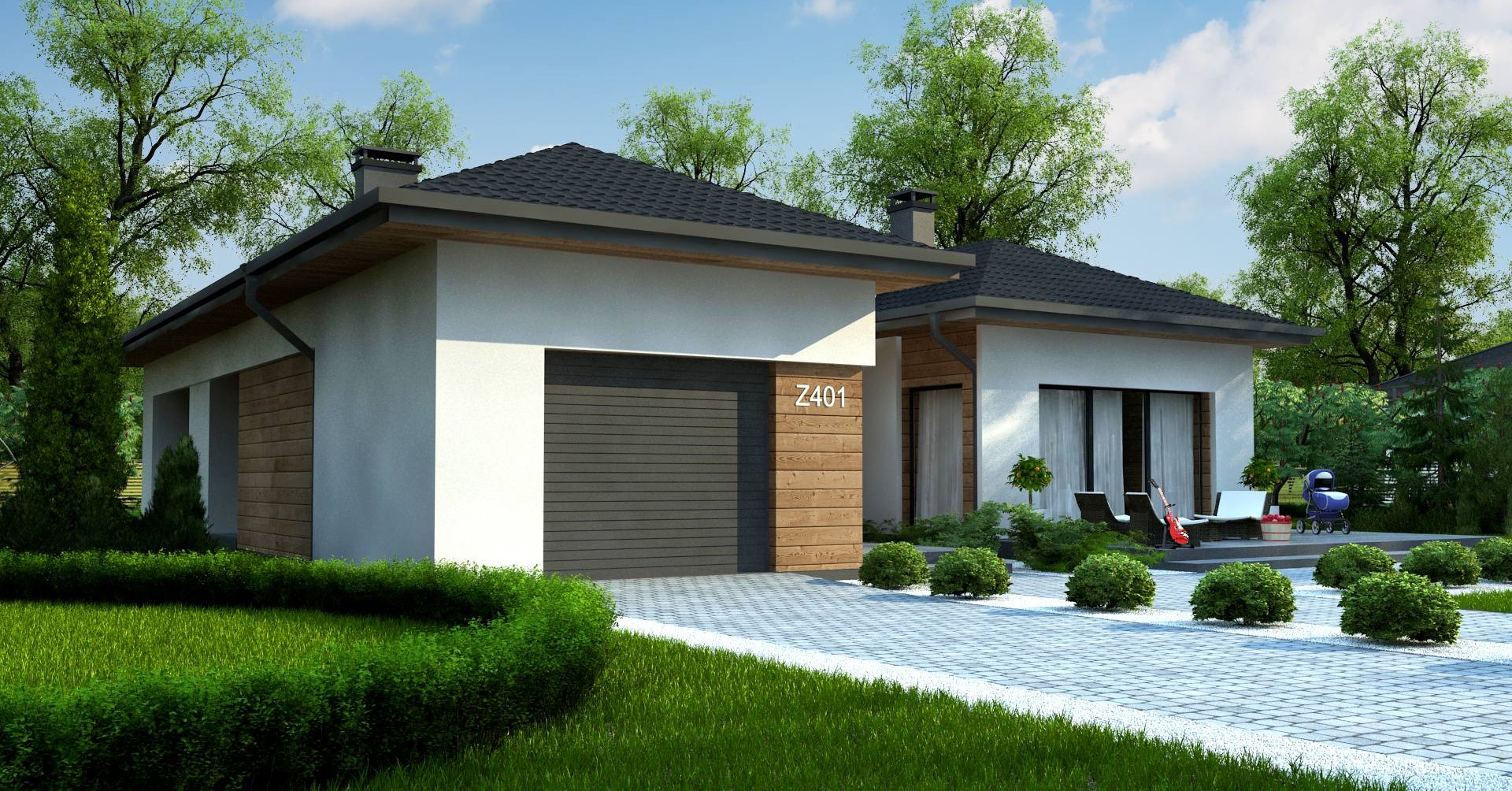 DP-609 154 m² TEK KATLI ÇELİK EV