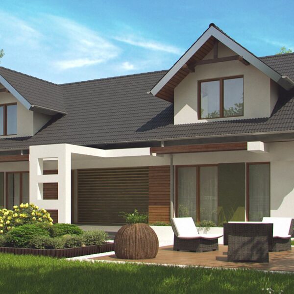 DP-816 293 m² ÇİFT KATLI ÇELİK EV